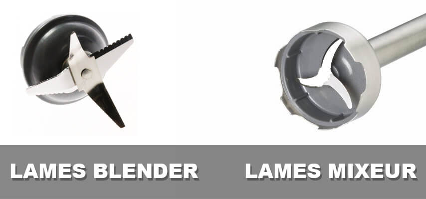 differences lames blender et lames mixeur