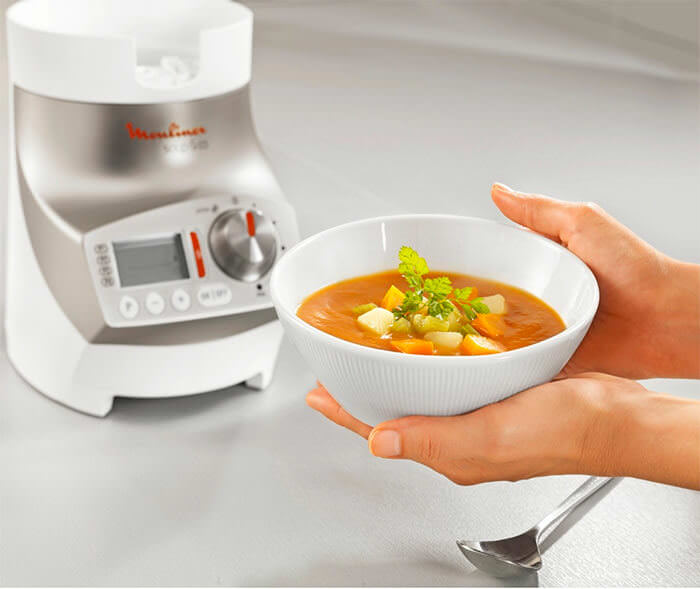 j'ai testé le robot cuiseur à soupe easy soup de chez Moulinex