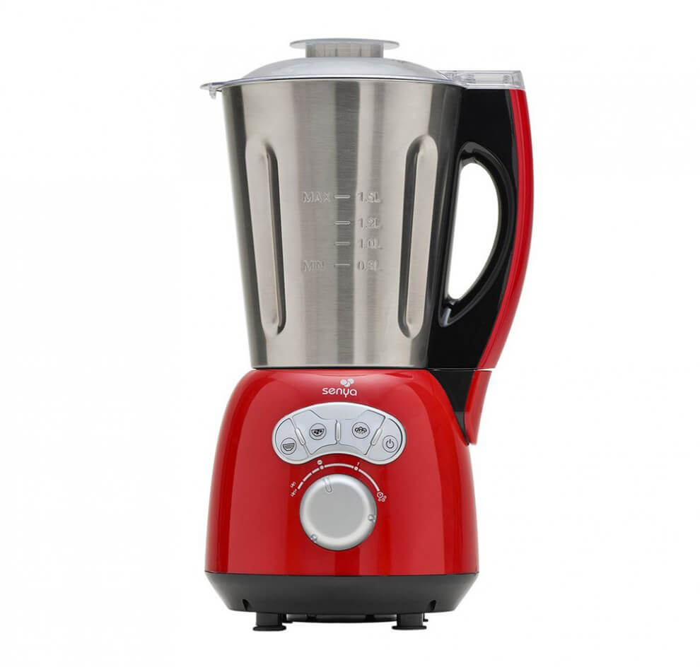 Blender chauffant inox cook & ice v3 mixeur soupe blender a smoothie crème  1,5L - Blender - Achat & prix